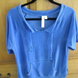 Green Tea Distressed Sweatshirt - Size Medium